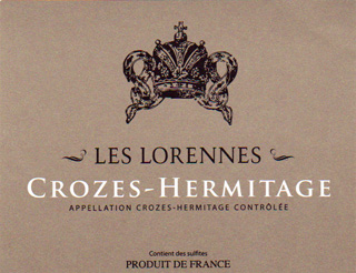 Cuvée "LES LORENNES" Cuvée "LES LORENNES"